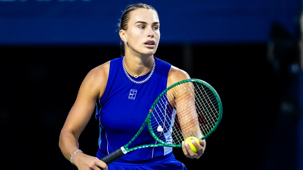 Sabalenka faz desabafo delicado ao relembrar morte do ex-namorado e revela como o tênis a ajudou a enfrentar a depressão (Foto: Getty)