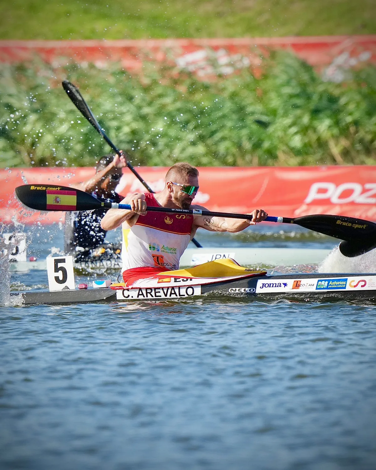 Arévalo y el C4 500, de bronce