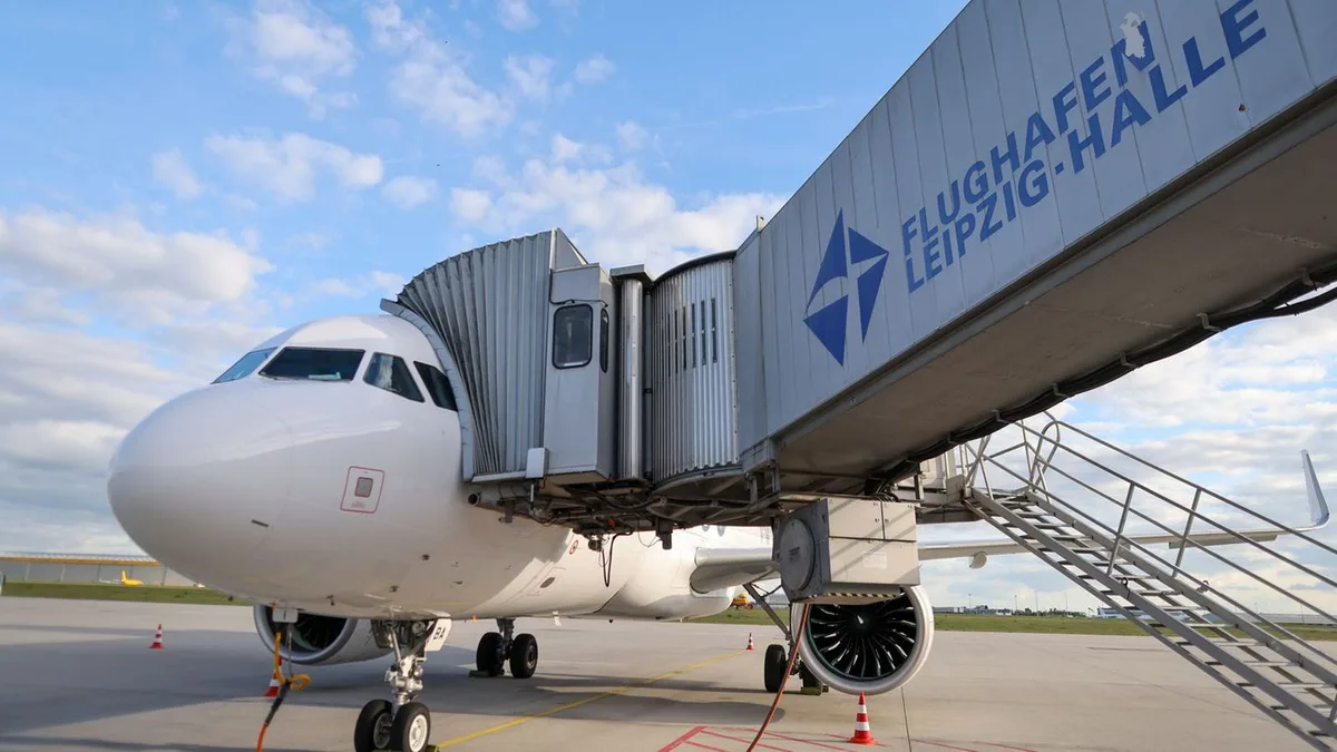 Flugverkehr: Flugverkehr am Flughafen Leipzig/Halle läuft weiter