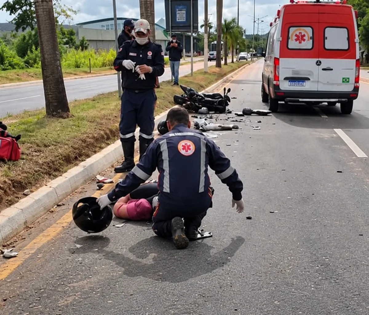 Mãe e filha são atingidas por caminhão em rodovia no Pará e uma delas tem braço e perna amputados
