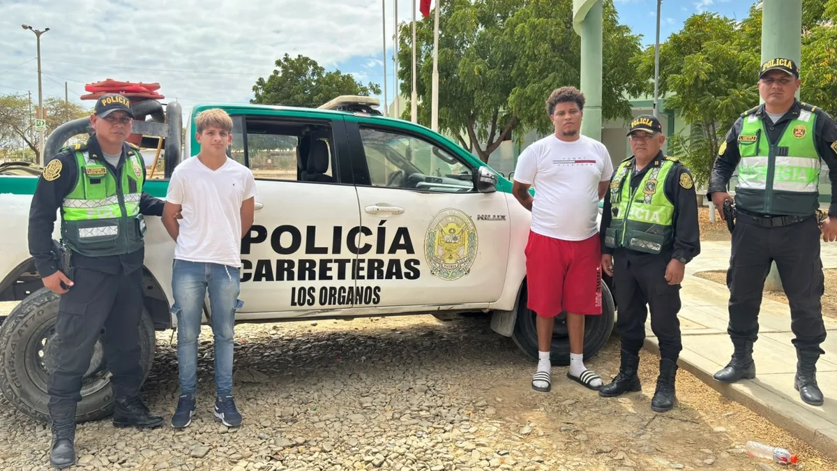 PNP: Capturan en Piura a dos venezolanos buscados por Interpol por presunto secuestro y homicidio en Chile
