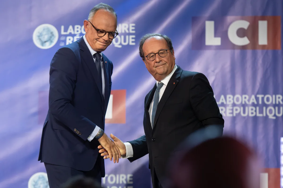 À Sens, Édouard Philippe et François Hollande ressuscitent la présidentielle… des années 2000