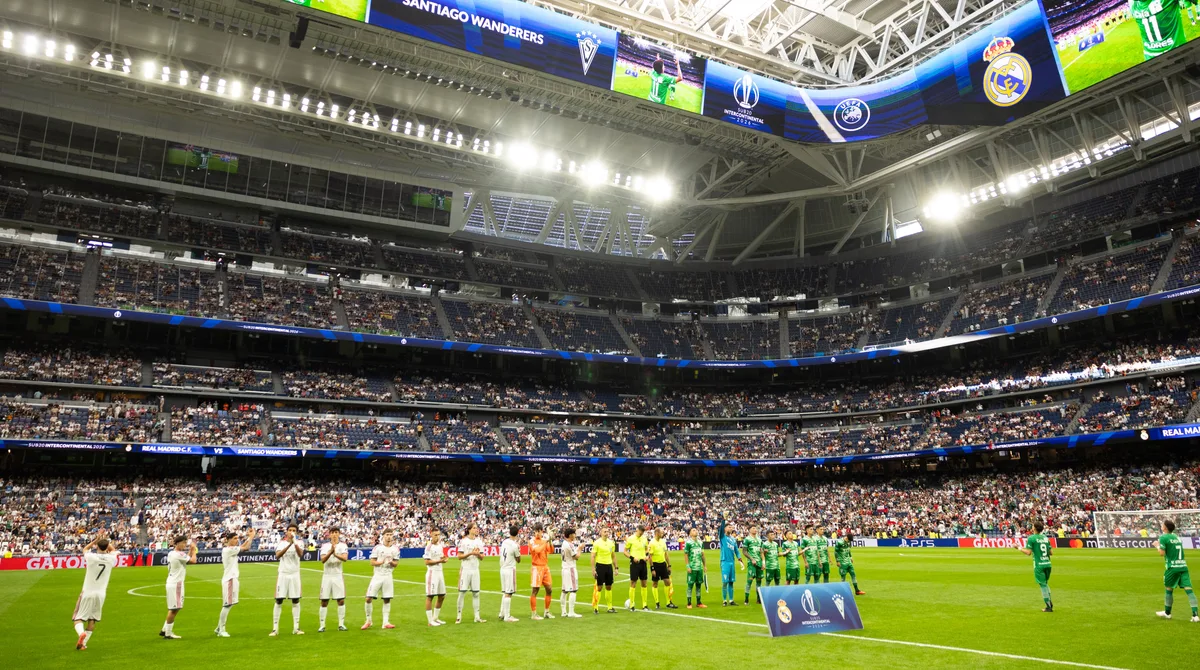 El Bernabéu bate el récord mundial de asistencia en un partido de juveniles