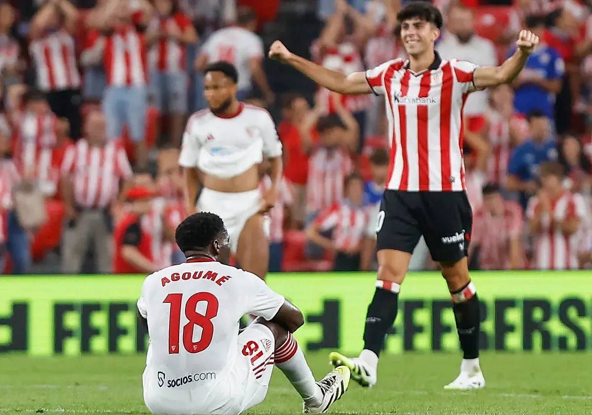El Sevilla FC no consigue la victoria en San Mamés desde 2023