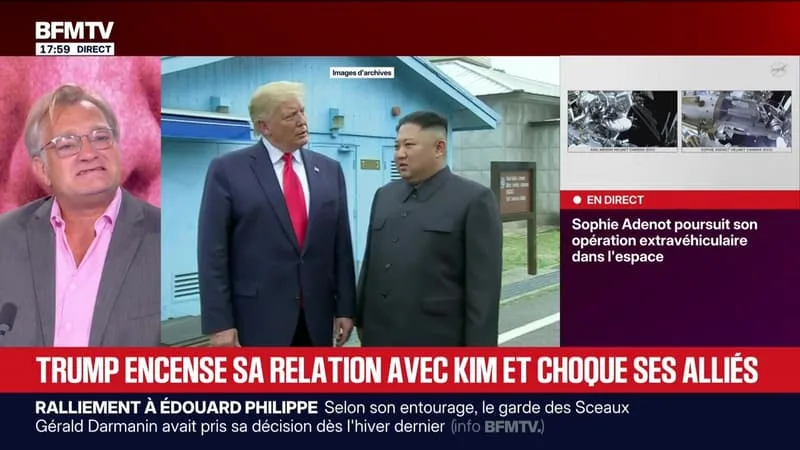 Marschall Truchot : Trump encense sa relation avec Kim et choque ses alliés - 18/08
