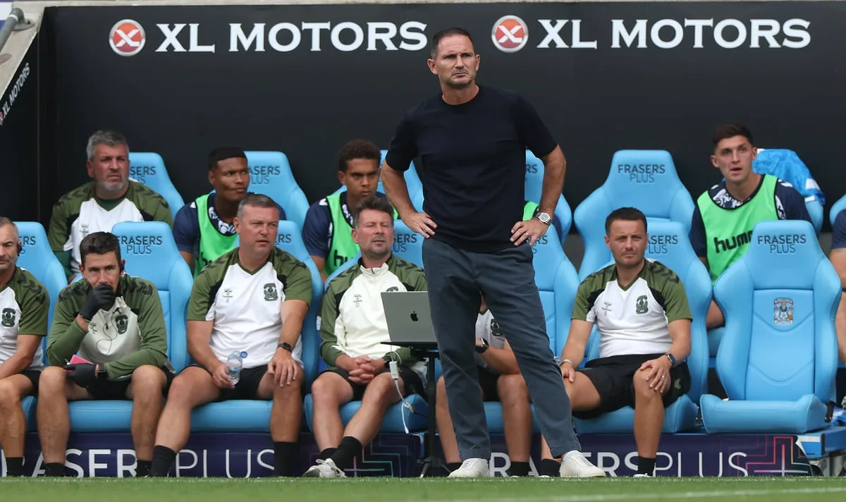 Frank Lampard confirms major Coventry injury blow before Arsenal clash