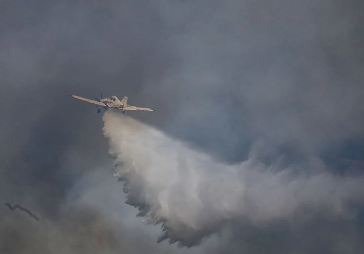 Controlado el fuego de Padrenda (Orense) tras calcinar una veintena de hectáreas
