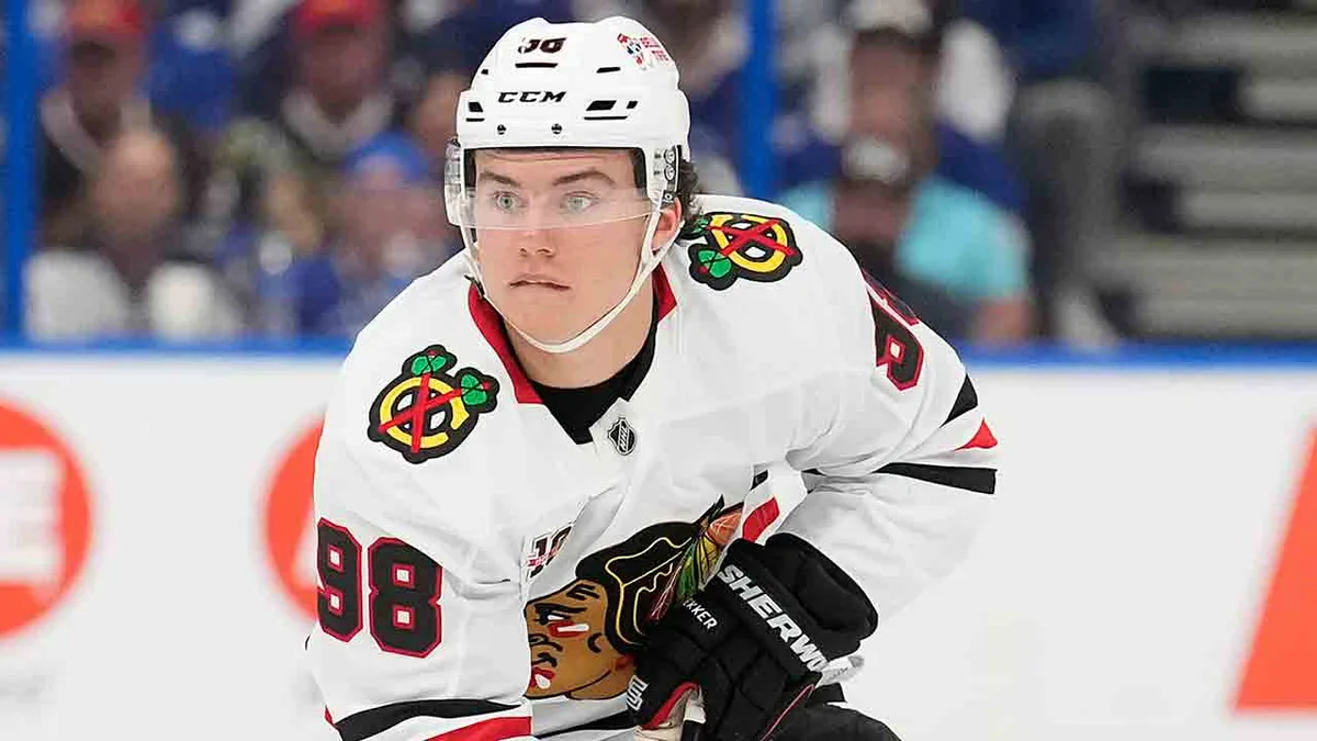 Blackhawks’ Bedard not close to practising, coach says