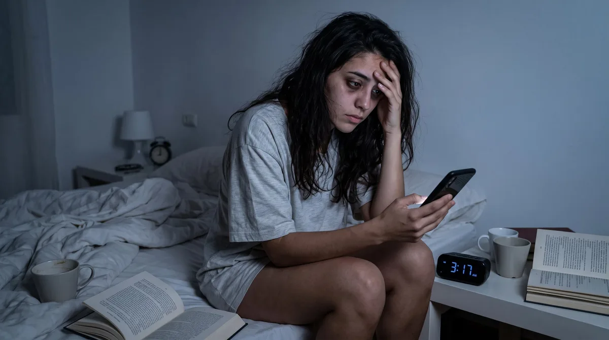 Por qué el insomnio afecta más a mujeres jóvenes, según expertos