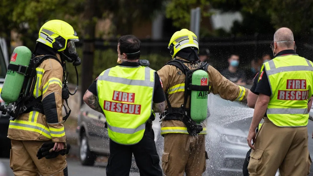 Major fire at Homebush West electrical substation