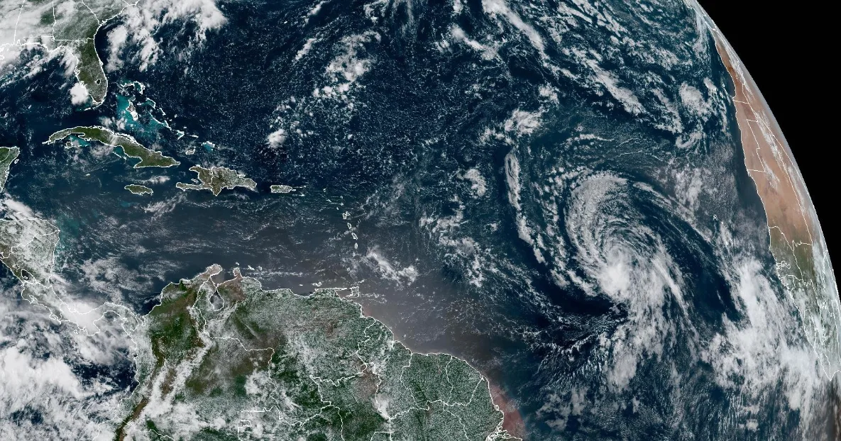 Tropical Storm Dolly forms in the Atlantic Ocean