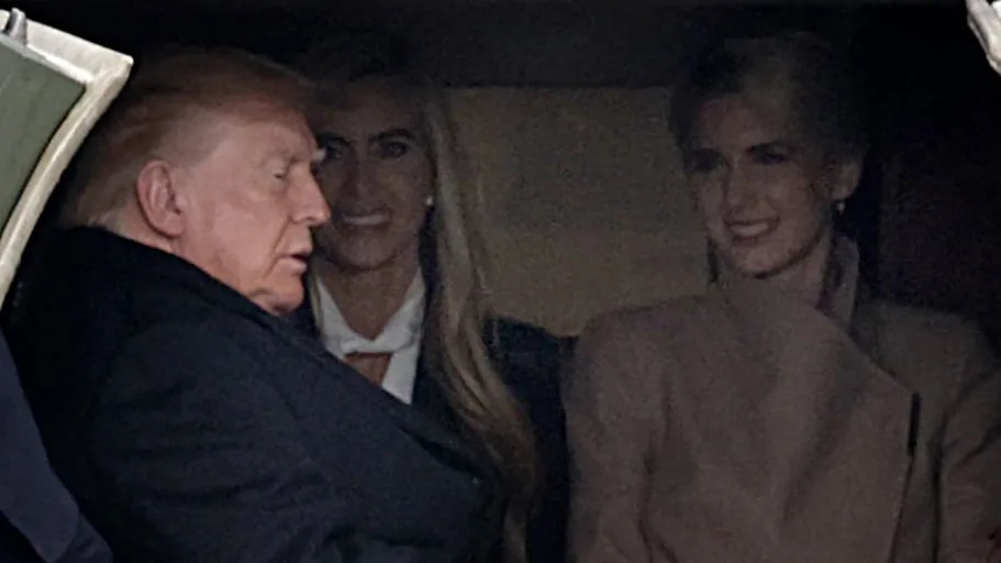 Katie Zacharia and Natalie Harp's Intimate Flight With Trump Pictured