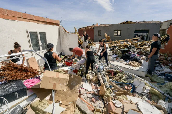 Tornade dans l’Aude: «Des vents probablement supérieurs à 200 km/h»