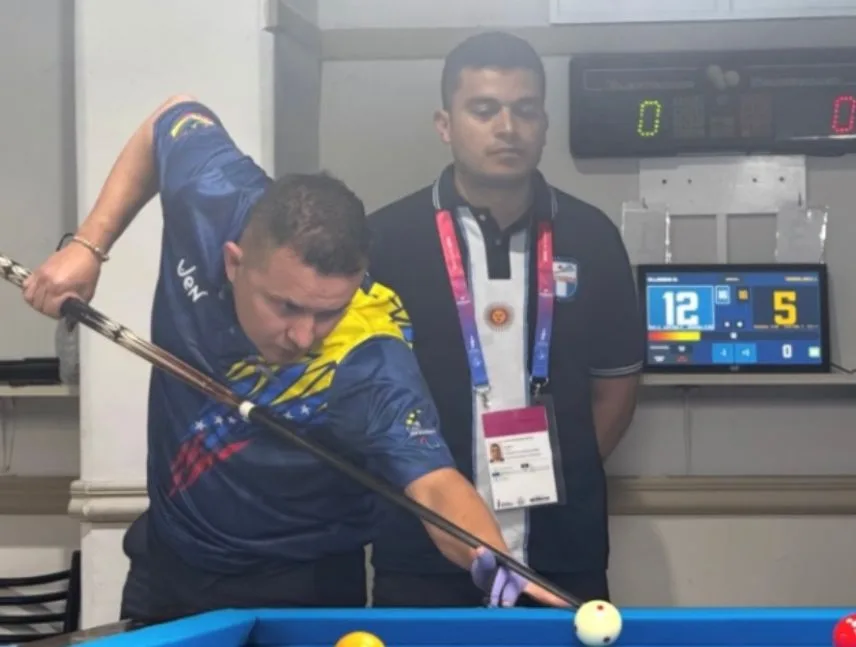 Venezuela conquista oro y plata en billar suramericano