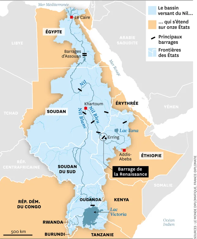 Pourquoi les tensions autour du Nil entre l’Égypte et l’Éthiopie ont-elles atteint une phase “dangereuse” ?