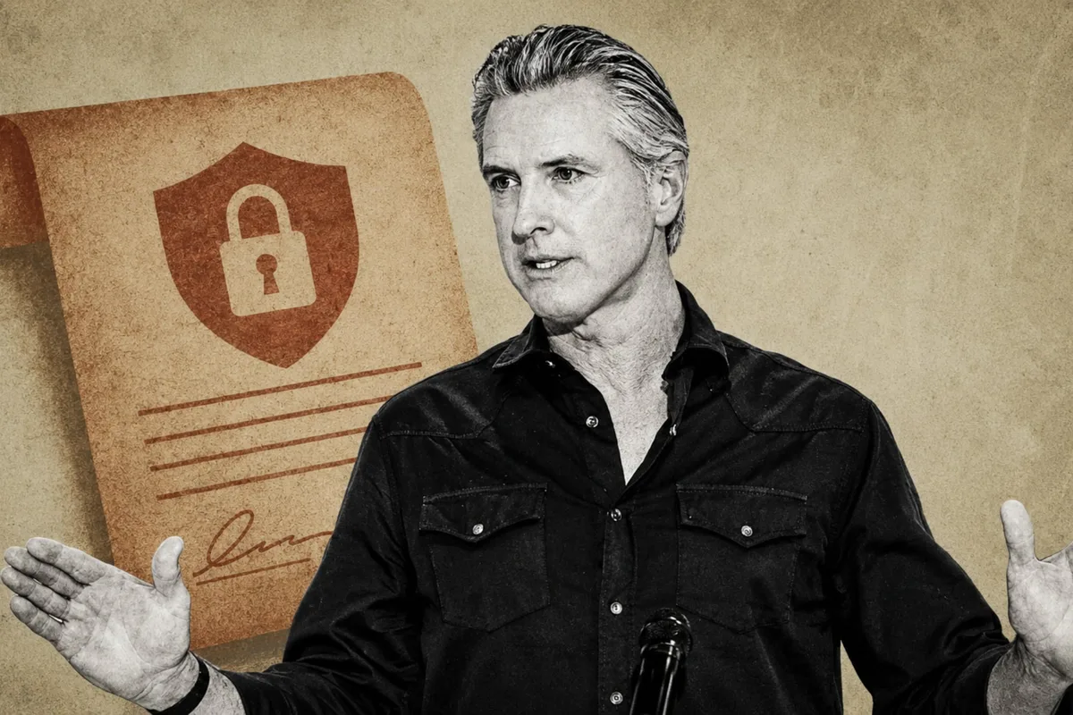 La nueva ley de Newsom en California que permitirá ocultar la dirección de quienes ayudan a inmigrantes desde 2027