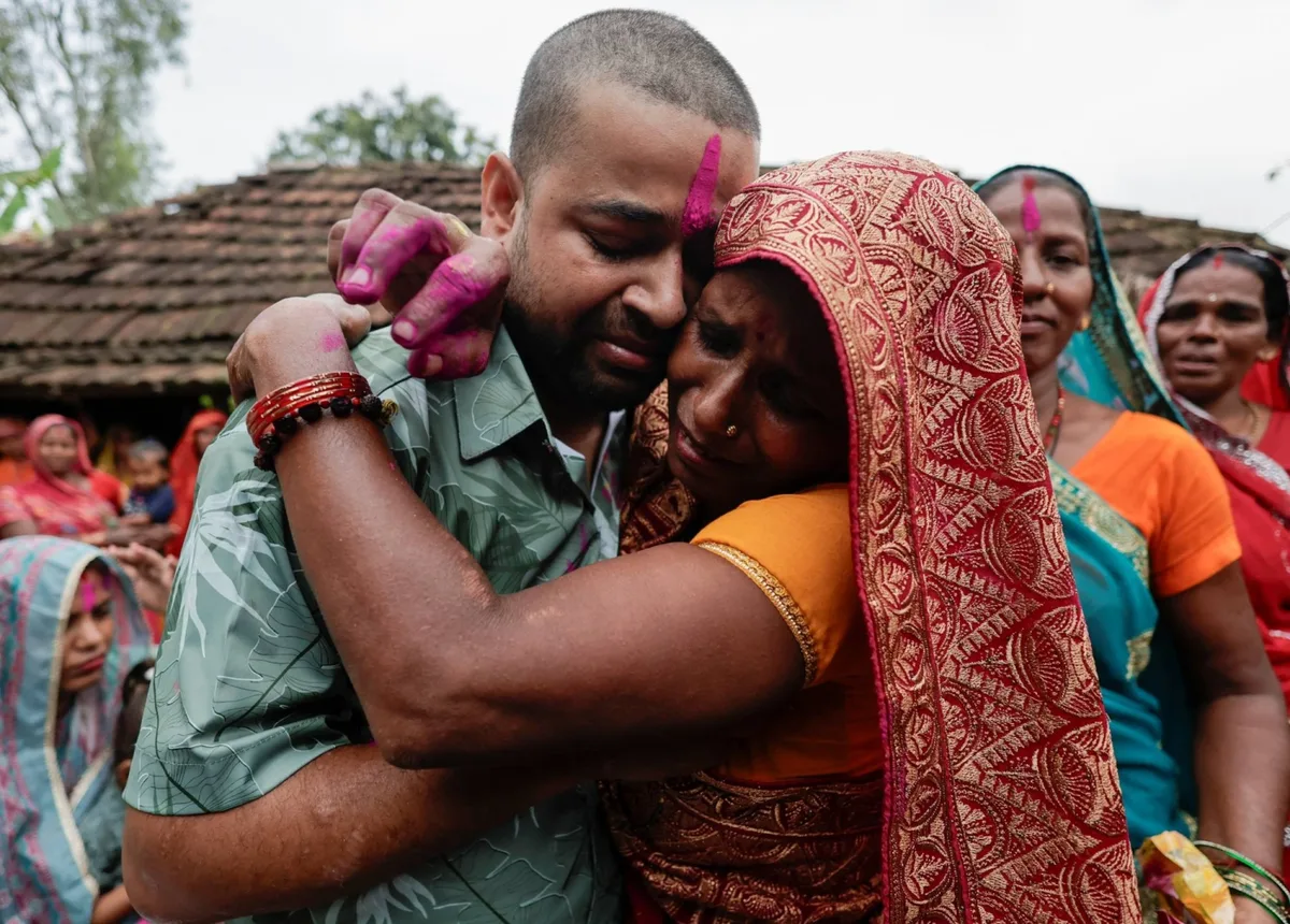 Nepal tunnel survivor finds solace in village homecoming