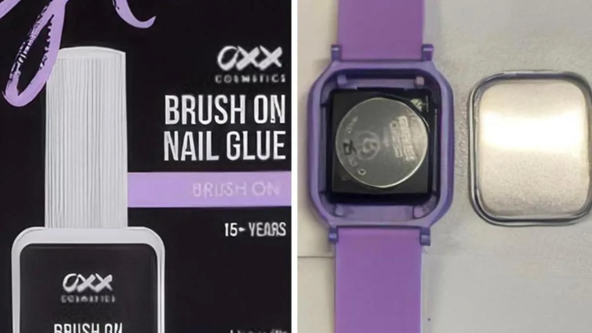 ACCC launches legal action against Kmart over safety breaches in nail glue, button battery products
