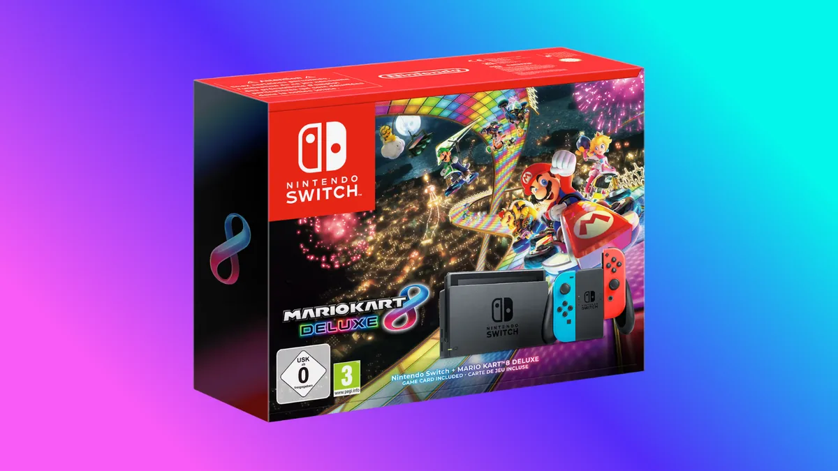 En fin de cycle, la Nintendo Switch avec Mario Kart 8 Deluxe passe sous les 200€