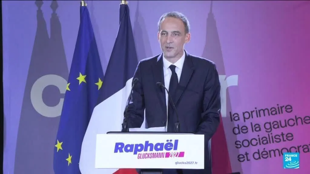 Primaire sociale-démocrate : Raphaël Glucksmann élu dès le premier tour avec 66 % des votes