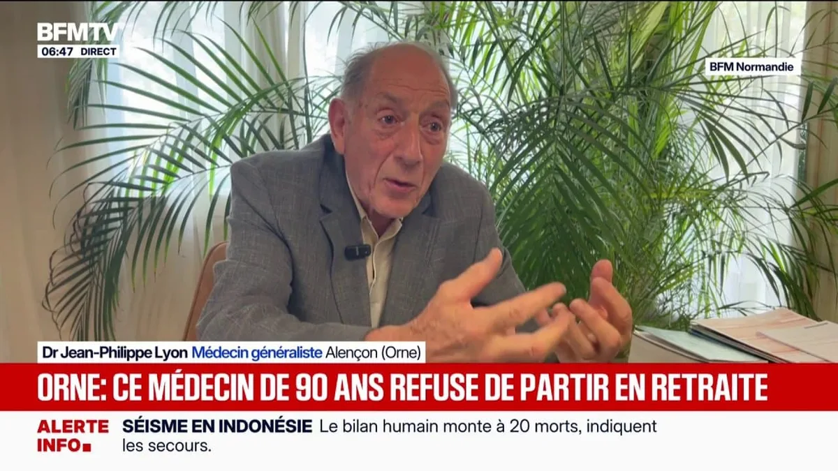 "Les vieux meurent d'ennui": à 90 ans, ce médecin refuse de partir à la retraite