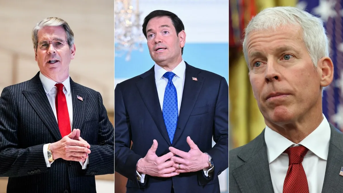 Wright calls Trump's diesel deal a peace incentive. Rubio says Russia would sell anyway.