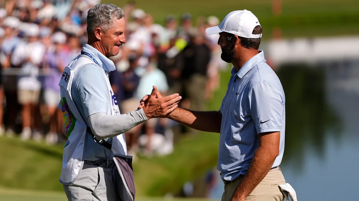 Scottie Scheffler back to his dominant self and opens PGA Tour postseason with 8-shot win