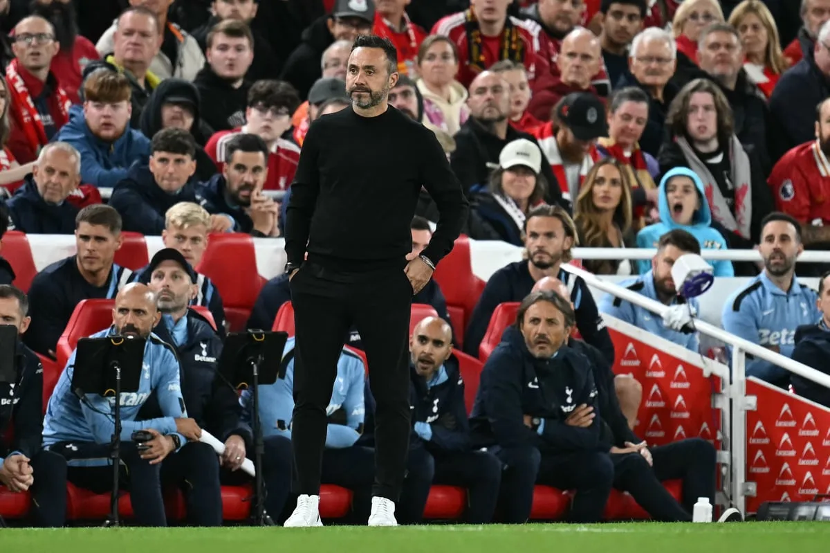 Roberto De Zerbi reveals Dejan Kulusevski injury latest in new four-man Tottenham update