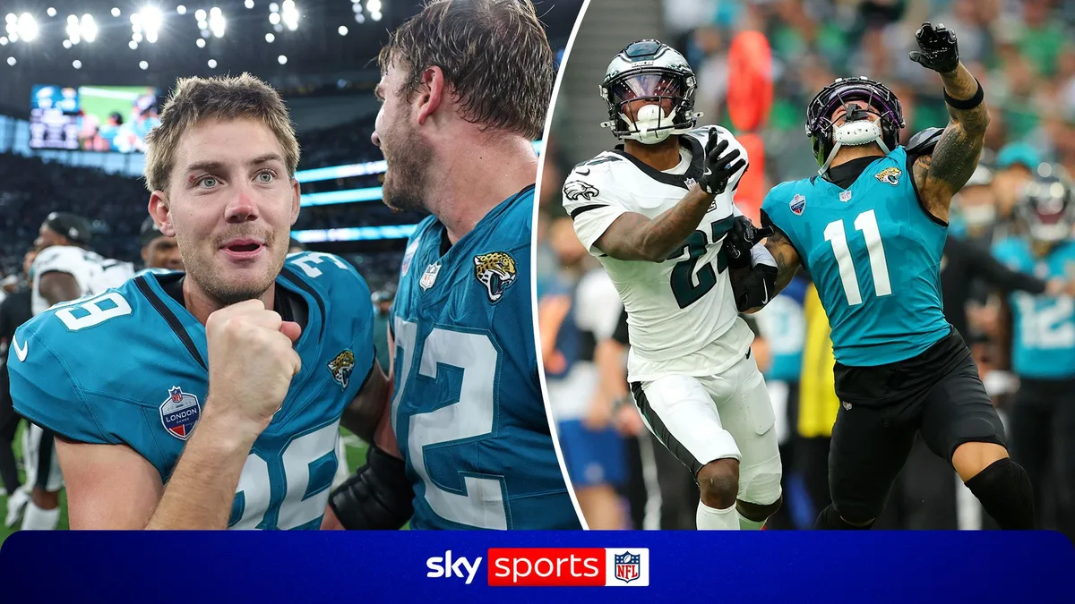 Craziest NFL ending this season!? Mayhem in London as Jaguars beat Eagles