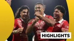 Tonga stun England in World Cup opener