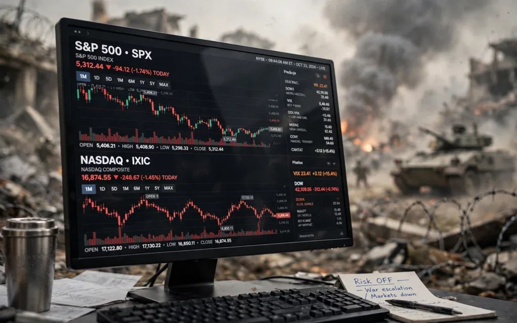 Wall Street fecha mista com Nasdaq a pesar em dia de Rubio em Lisboa a alertar para perigo de escalada na Ucrânia