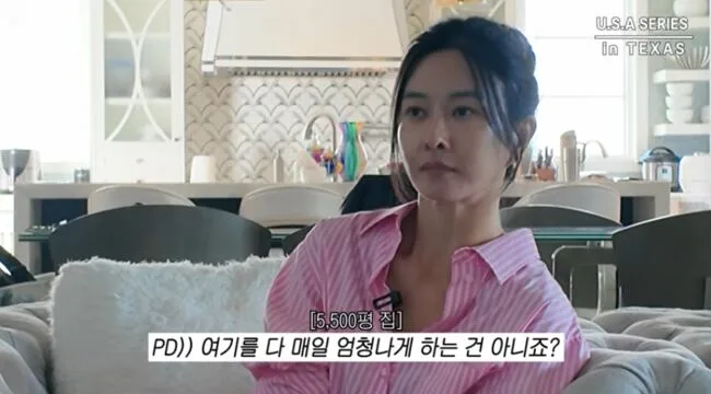 하원미, ‘美 5500평 대저택’ 청소 어떻게 하나..“일하는 사람=나 하나”