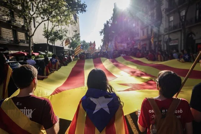 La Diada cierra sus celebraciones con un acto en el TNC que evoca la unidad civil de 1976