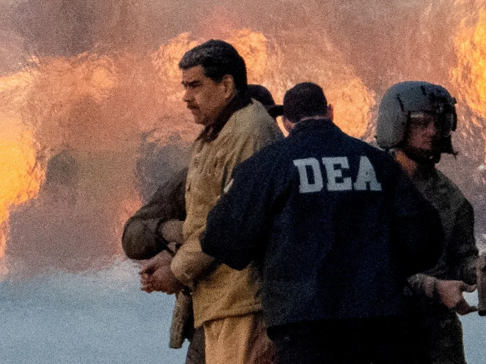 Nicolás Maduro: Vom Staatschef zum lächelnden Häftling im grauen Jogginganzug