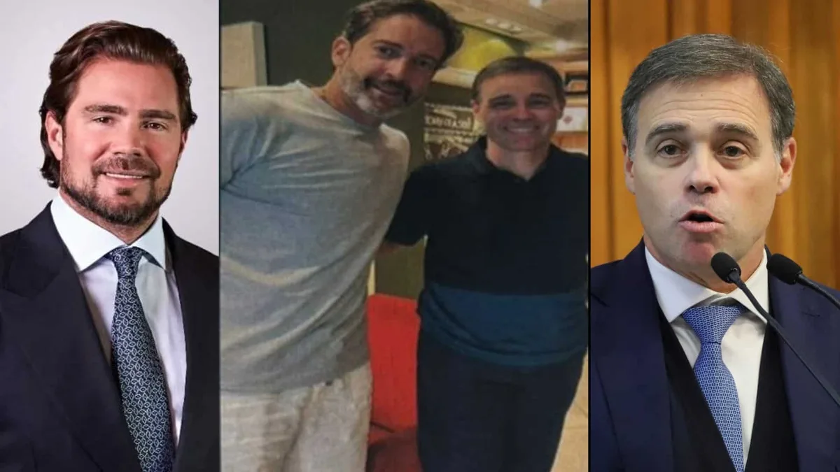 Mendonça teve encontro secreto com Vorcaro e posou com advogado: “Vorcarinho […] levei André para fazer terno”
