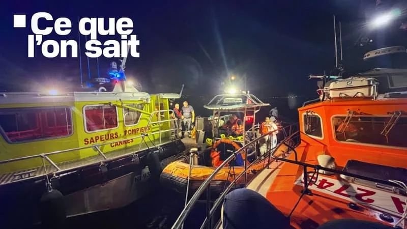 Un homme porté disparu, plusieurs blessés... Ce que l'on sait de la collision entre deux bateaux dans les Alpes-Maritimes