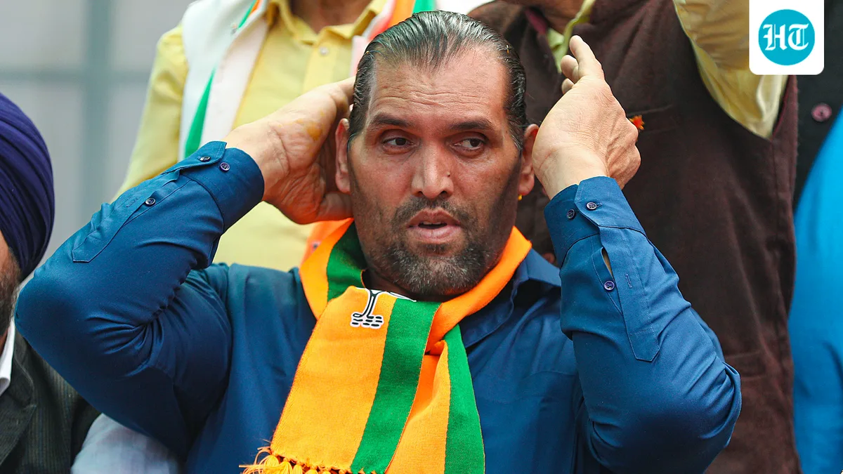The Great Khali escapes unhurt after car accident in Haryana, says he ‘didn't want to make it a big deal’