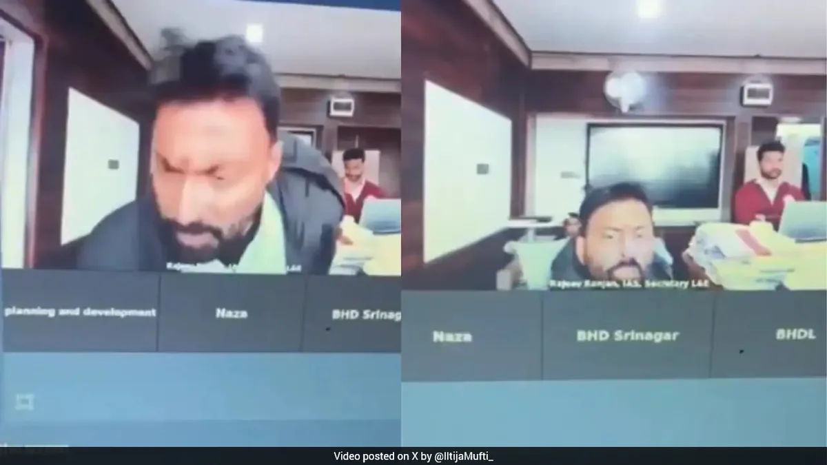 B****y S**t: IAS Officer Abuses Woman Colleague In Virtual Meeting In J&K