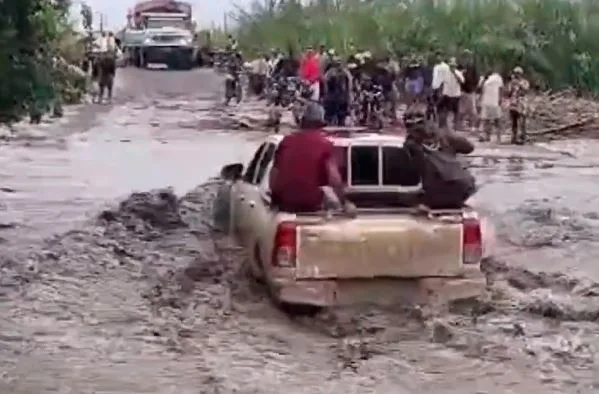 Desbordamiento inundó varias zonas rurales de Portuguesa y dejó familias incomunicadas (VIDEOS)