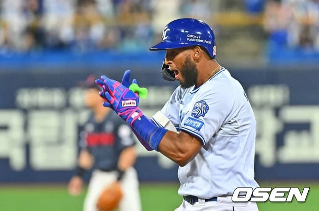 ‘약속의 8회’ 진짜 미쳤다! 2사 후에만 5득점 대폭발…디아즈 역전타→이창용 쐐기타, 삼성 7-3 뒤집기쇼 [대구 리뷰]