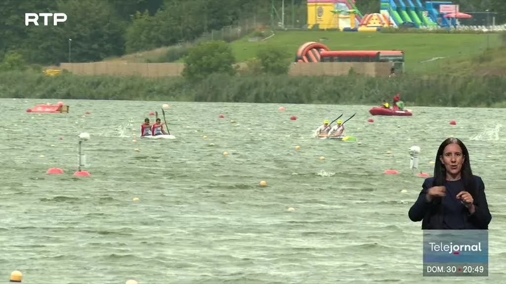 Mundiais de canoagem. K2 500 conquistam a prata