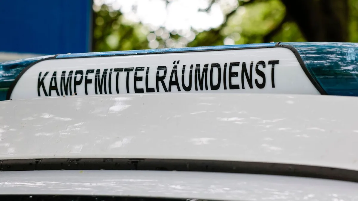Straßen und Gleise: Bombenverdacht in Gießen: Diese Sperrungen könnte es geben