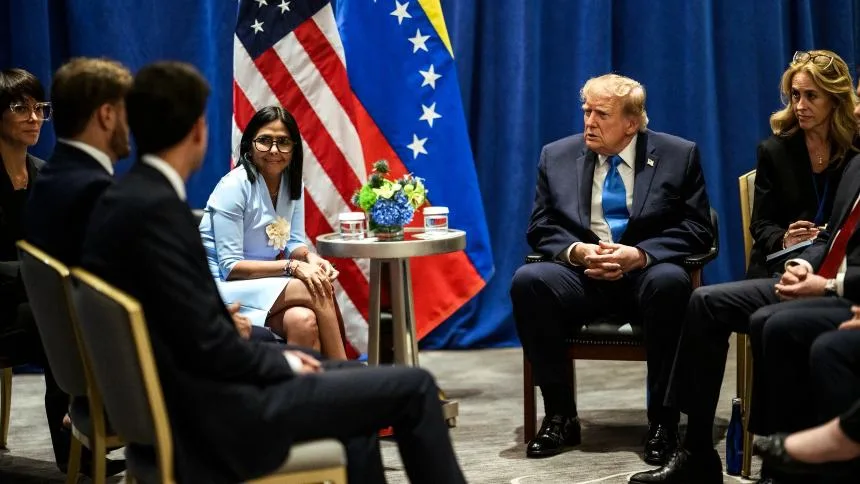 «La estrategia sigue en pie»: EEUU descarta que la reunión entre Trump y Delcy Rodríguez «legitime» a su Gobierno