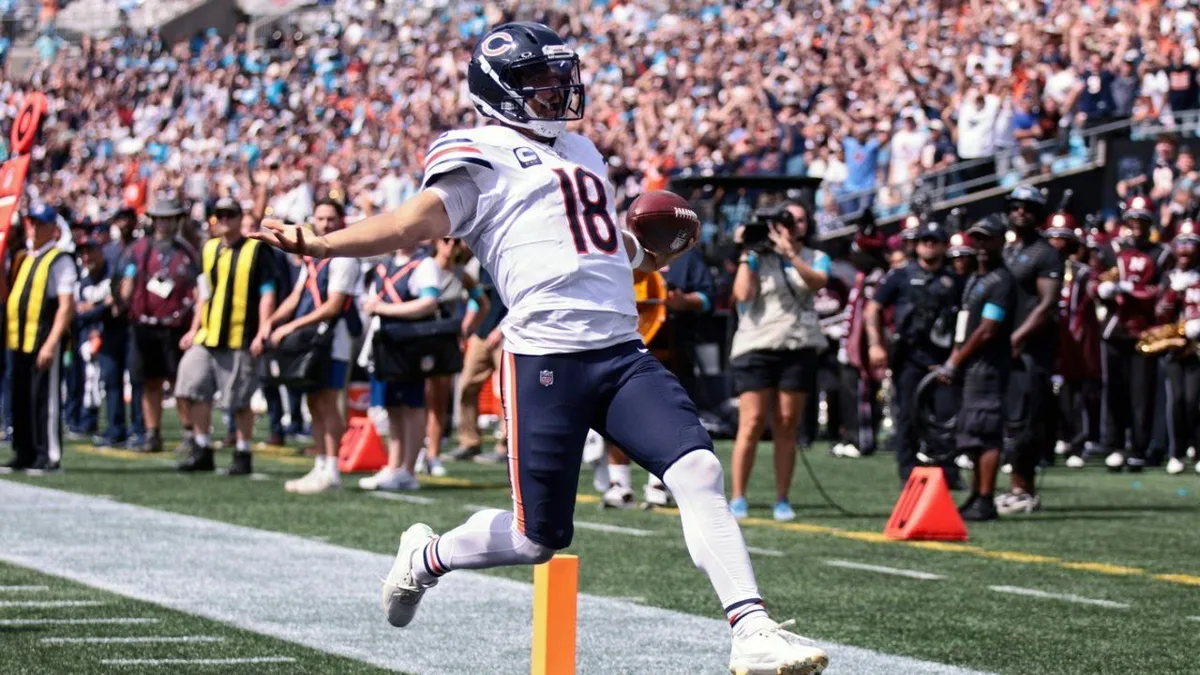 Caleb Williams, Bears trounce Panthers in highest-scoring season opener in NFL history