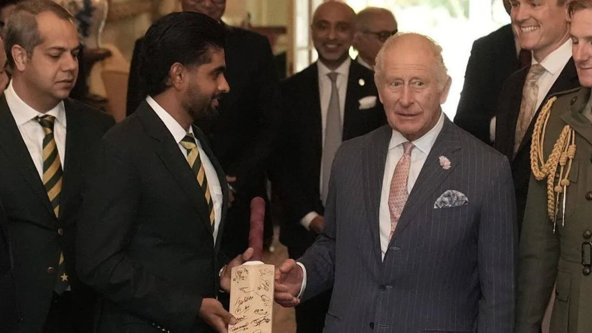 Babar Azam, Mohsin Naqvi meet King Charles III amid England tour turmoil