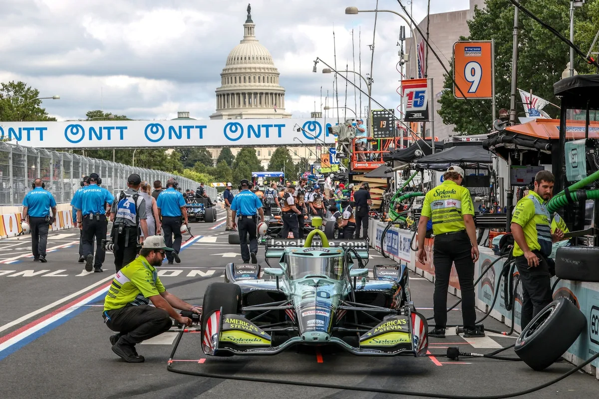 IndyCar drivers prepare to zoom 185 mph on D.C. streets in Trump-hosted race