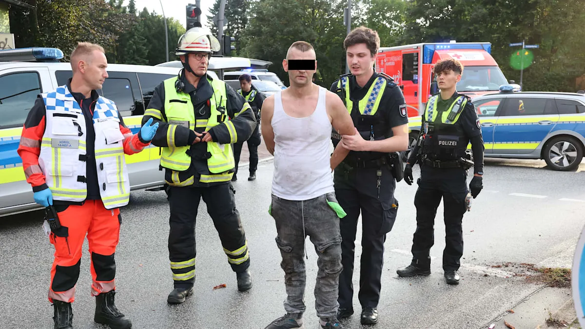 Radfahrer 20 Meter durch Luft geschleudert - Drogen! 190 km/h! Blutiges Ende von Verfolgungsjagd