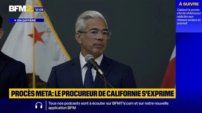 "Ils savaient que leur produit était dangereux": la charge du procureur de Californie contre le groupe Meta