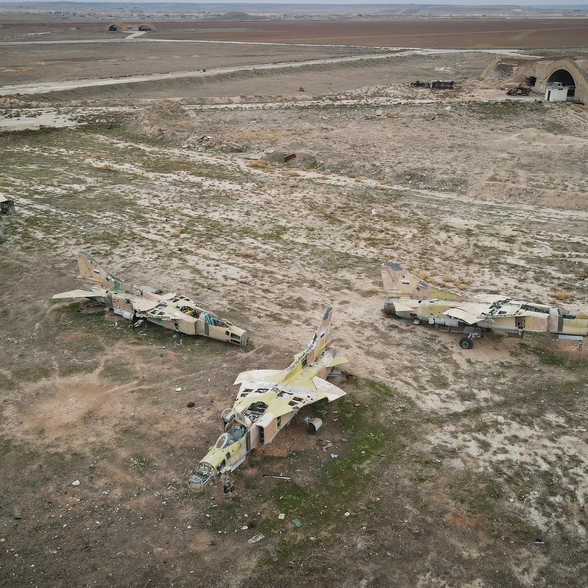 Nahost - USA und Türkei verurteilen israelischen Luftangriff auf verlassenen syrischen Militärflughafen in Provinz Idlib