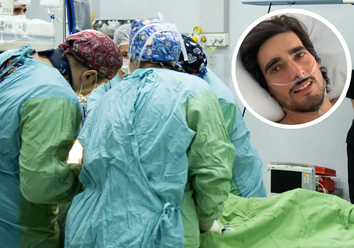 Eduardo, 33 años, estuvo muerto durante una hora: «Resucité, fue un milagro. Todos sentían que tenían que seguir reanimándome»